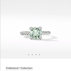 David Yurman Chatelaine Ring in Prasiolite